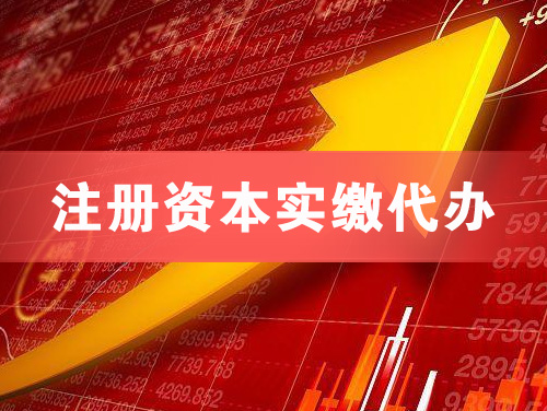 陆丰注册资本实缴代办